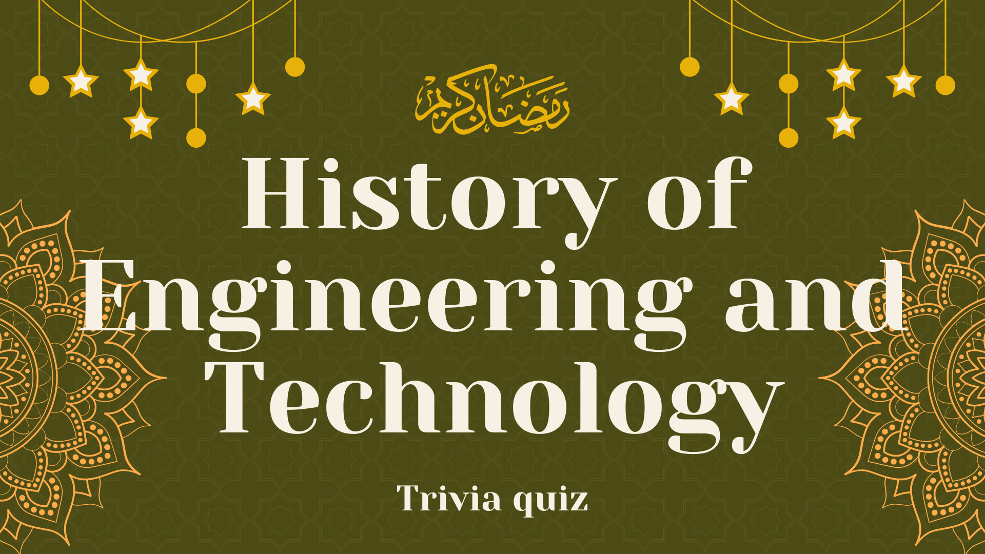 The History of Engineering and Technology